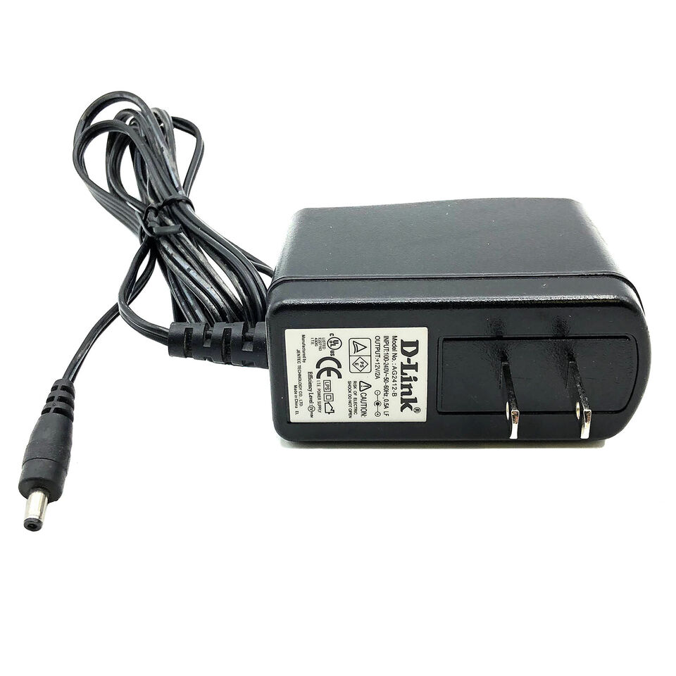 *Brand NEW*Genuine D-Link 12V 2A AC Adapter Wall AG2412-B for Wi-Fi Router DIR-636L DIR-826L Power Supply - Click Image to Close